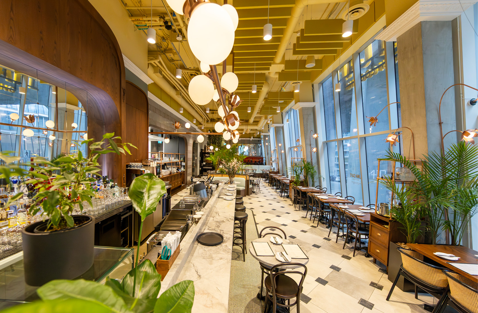 linh cafe,vancouver house,interior